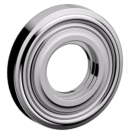 Baldwin Half Dummy Rosettes Bright Chrome 5010.260.IDM